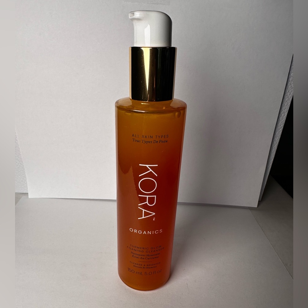 NIB - Kora Organics Turmeric Glow Foaming Cleanser 150 mL - Picture 8 of 13